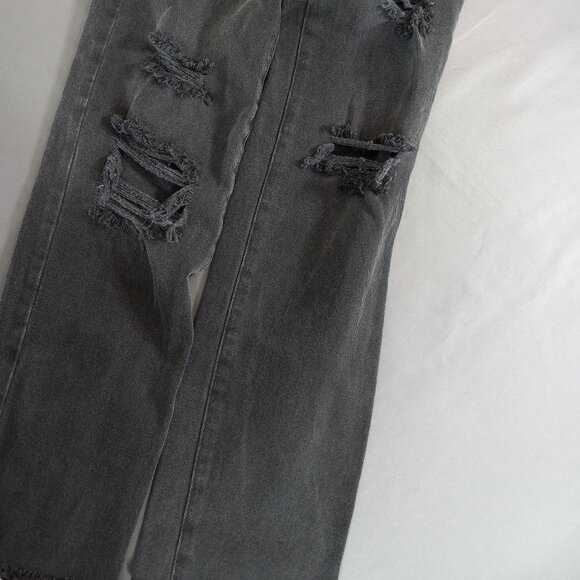 PACSUN high rise straight jeans in black Size 23 - Picture 8 of 10